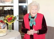 Blazena Strachotova103.jpg (118 KB) Blazena Strachotova on her 103rd birthday in 2020