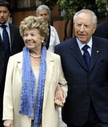 Franca Pilla and Carlo Azeglio Ciampi in 2006