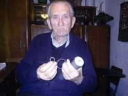 Stevanovic (aged 90) in December 2004