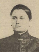 Istvánné Ládi as a young woman