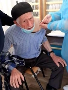 Aged 106, vaccination against Covid-19 in 2021