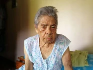 Hidalgo Arias at the age of 107