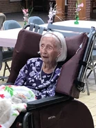Sally Szemenciak110.jpg (97 KB) On her 110th birthday in 2022