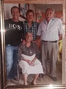 Rojas at the age of 107