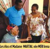 Martial in December 2015, aged 106.