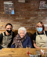 On her 107th birthday in 2021