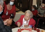 RuthBrown109.jpeg (2.59 MB) Brown on her 109th birthday in 2022