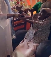 Emilienne Becarmin 110.jpg (34 KB) Becarmin on her 110th birthday in 2021