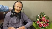 Varga on her 107th birthday in 2022