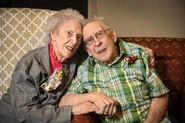 Hazel Young108.jpg (141 KB) Young celebrating her 108th birthday in 2018 with her brother George Davis (aged 95)