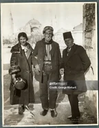 Aga (middle) and his friends in an undated photo.