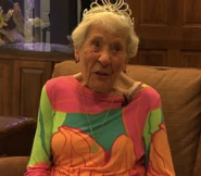 On her 107th birthday in 2019