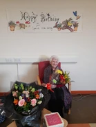 On her 106th birthday in 2020