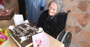 Varga on her 106th birthday in 2021