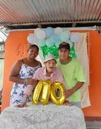 Saavedra Muela on his 110th birthday in 2022.