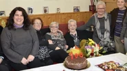 Llanes Aiguade on her 105th birthday in 2017.