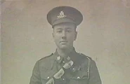 Laking (age 19) during his World War 1 service in 1918.