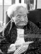 Asa Takii111.jpg (685 KB) Asa Takii in February 1996, aged 111.