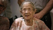 Karla Lindholm Jensen at the age of 111.