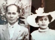 Labonne and her husband, Hermann Leste in the 1950s