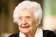 Thelma Sutcliffe at the age of 110