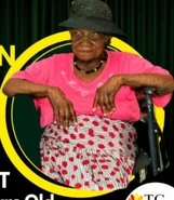 Una Duporte at the age of 105