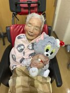 On her 115th birthday in 2022