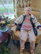 Pauline Hapes at age 111