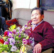 On her 111th birthday in 2009