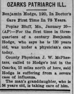 Article, January 21, 1933.