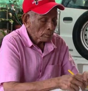 In April 2021, at the claimed age of 113, after recovering from COVID-19