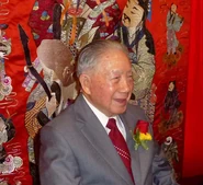 Moon Fun Chin on his 100th birthday in 2013