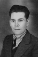 Antoni Dobrowolski as young man.