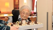 Fastengrath on her 110th birthday in 2024