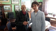 Henryk Kozubski2019.jpg (88 KB) Henryk Kozubski on 4 June 2019 at age 107, pictured with GRG Poland correspondent Waclaw Jan Kroczek.