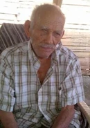 Fermin on his 105th birthday in 2014