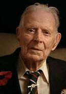 Harry Patch at the age of 100.