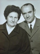 Magdalena Kytnerová with her husband Evžen in 1942.