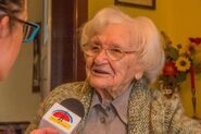 Juniewicz (aged 109) in March 2016.