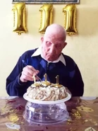 Giovanni La Penna111.jpg (100 KB) La Penna on his 111th birthday in 2020.