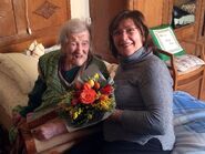 Emma Morano Mar2016.jpeg (68 KB) Morano (aged 116) on 8 March 2016