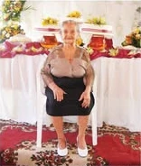 Cedeno Campuzano on her 102nd birthday in 2012.