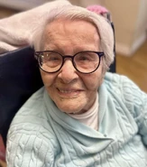 Girone (aged 112) in May 2024