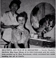 Kawakami as an adult woman