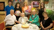 On her 110th birthday in 2013