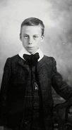 Henry Allingham as a child.
