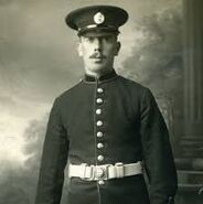 Harry Patch in 1919, aged 21.