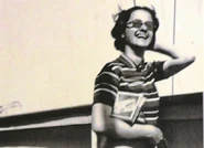 As young woman