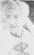Keller on her 103rd birthday in 1979