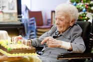 Gladys O'Connor celebrates her 108th birthday